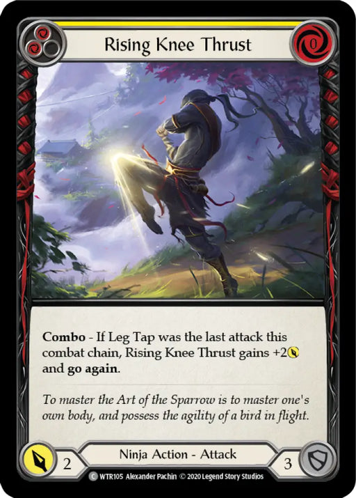 Rising Knee Thrust (Yellow) [Welcome to Rathe Unlimited] Unlimited Normal - Flesh And Blood Single