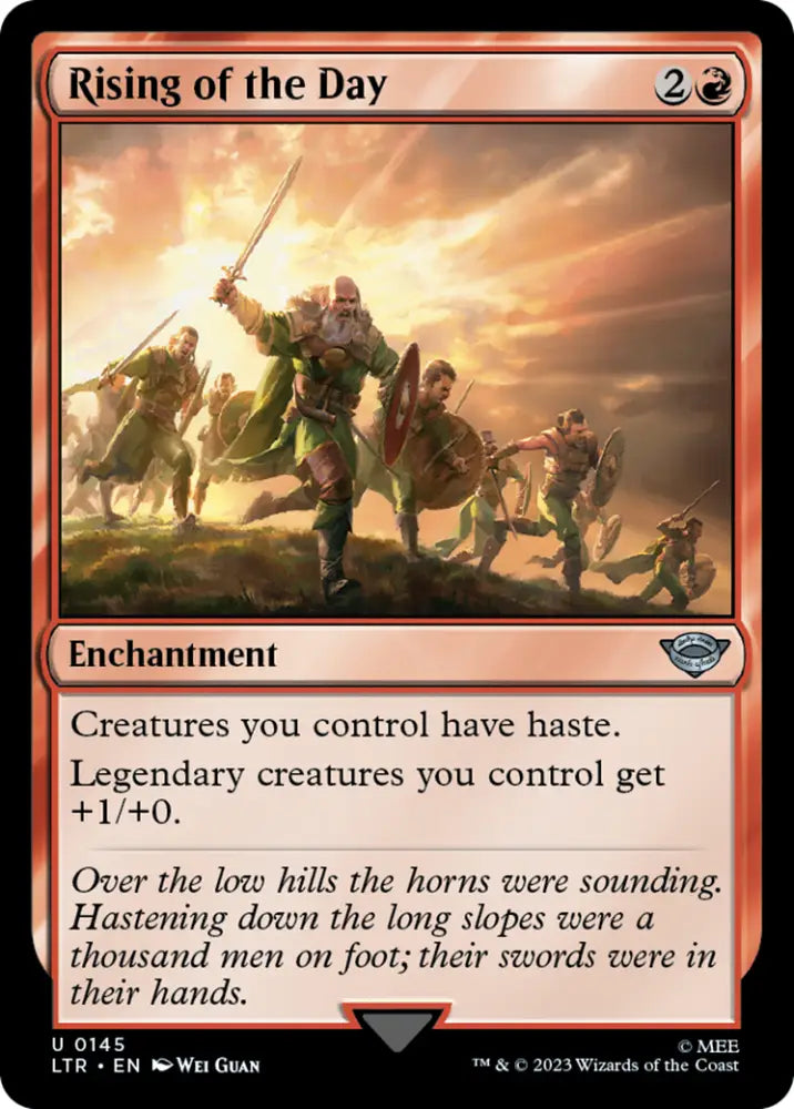 Rising of the Day [The Lord of the Rings: Tales of Middle-Earth] - MTG Single