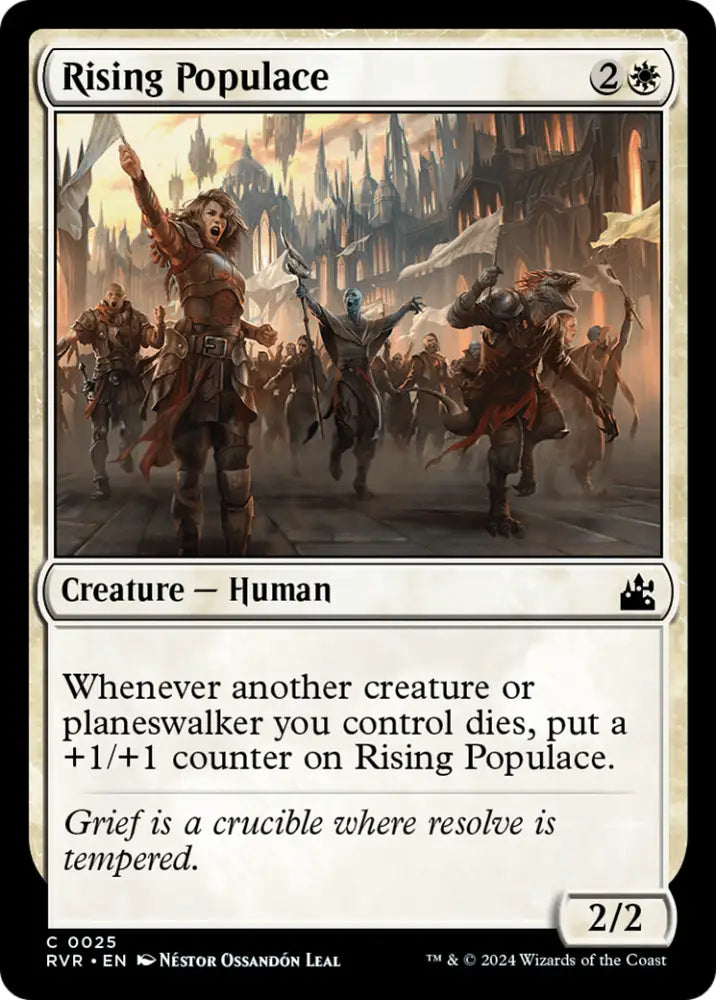 Rising Populace [Ravnica Remastered] - MTG Single