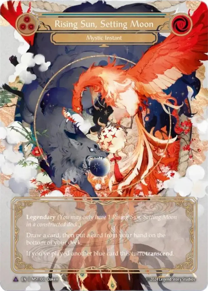 Rising Sun Setting Moon (Marvel) [Part the Mistveil] Cold Foil - Flesh And Blood Single
