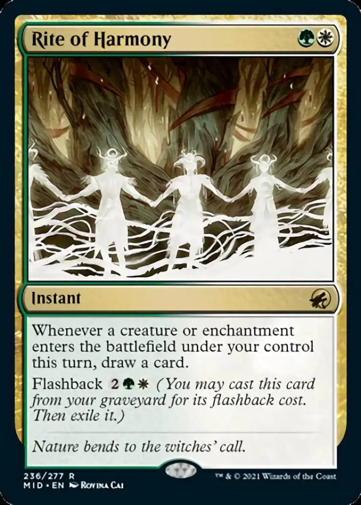 Rite of Harmony [Innistrad: Midnight Hunt] - MTG Single