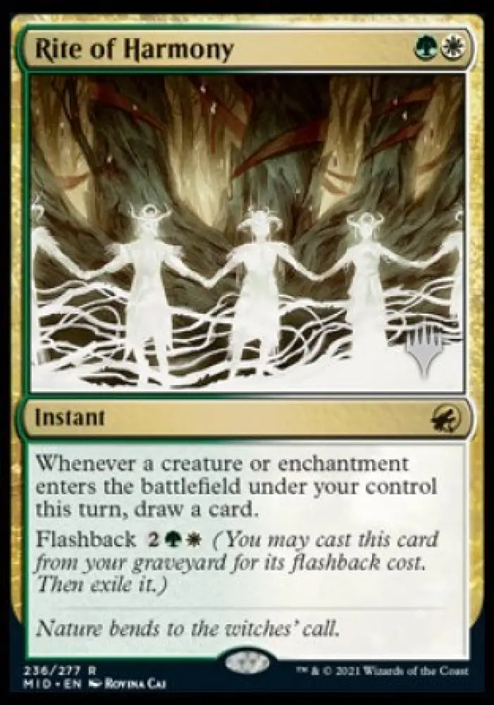 Rite of Harmony (Promo Pack) [Innistrad: Midnight Hunt Promos] - MTG Single