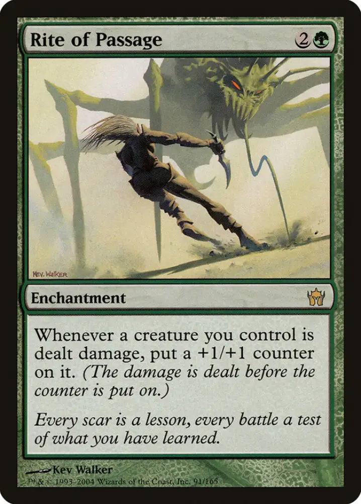 Rite of Passage [Fifth Dawn] - MTG Single