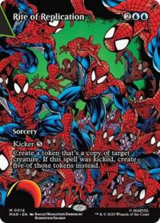 Rite of Replication (Borderless) (14) [Marvel Eternal-Legal]