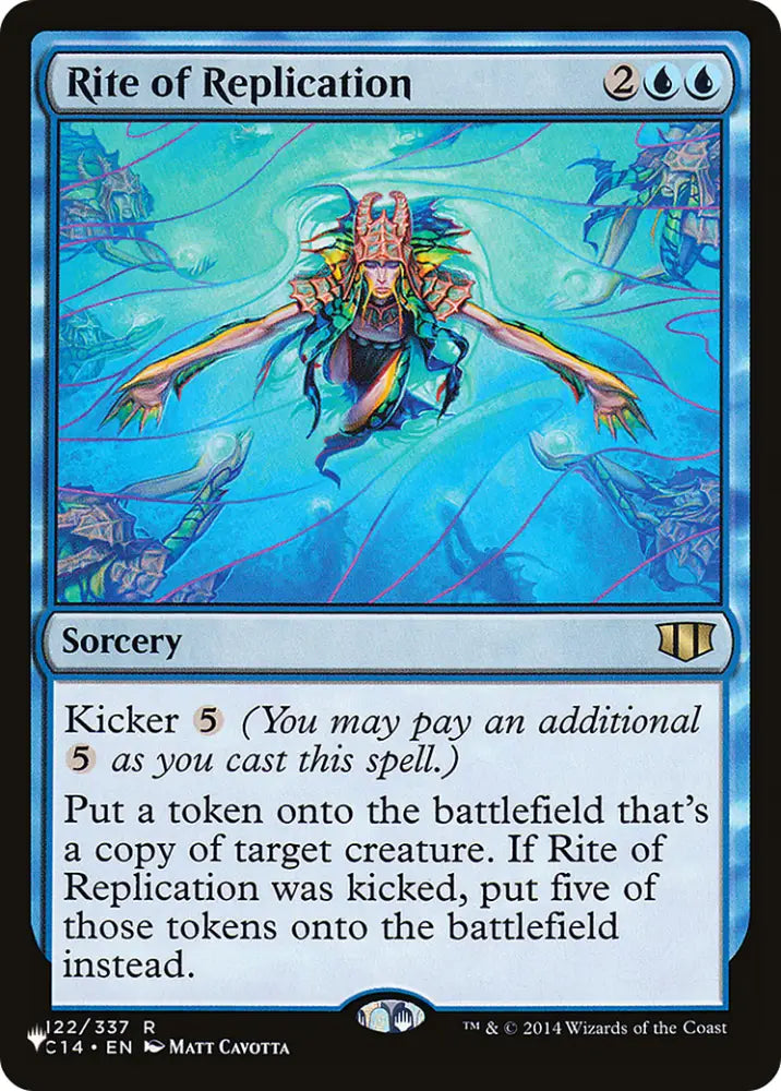 Rite of Replication (C14) [The List] - MTG Single