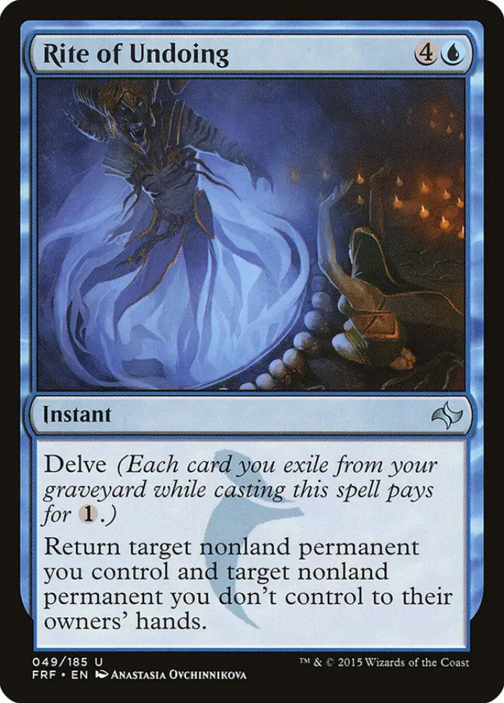 Rite of Undoing [Fate Reforged] - MTG Single