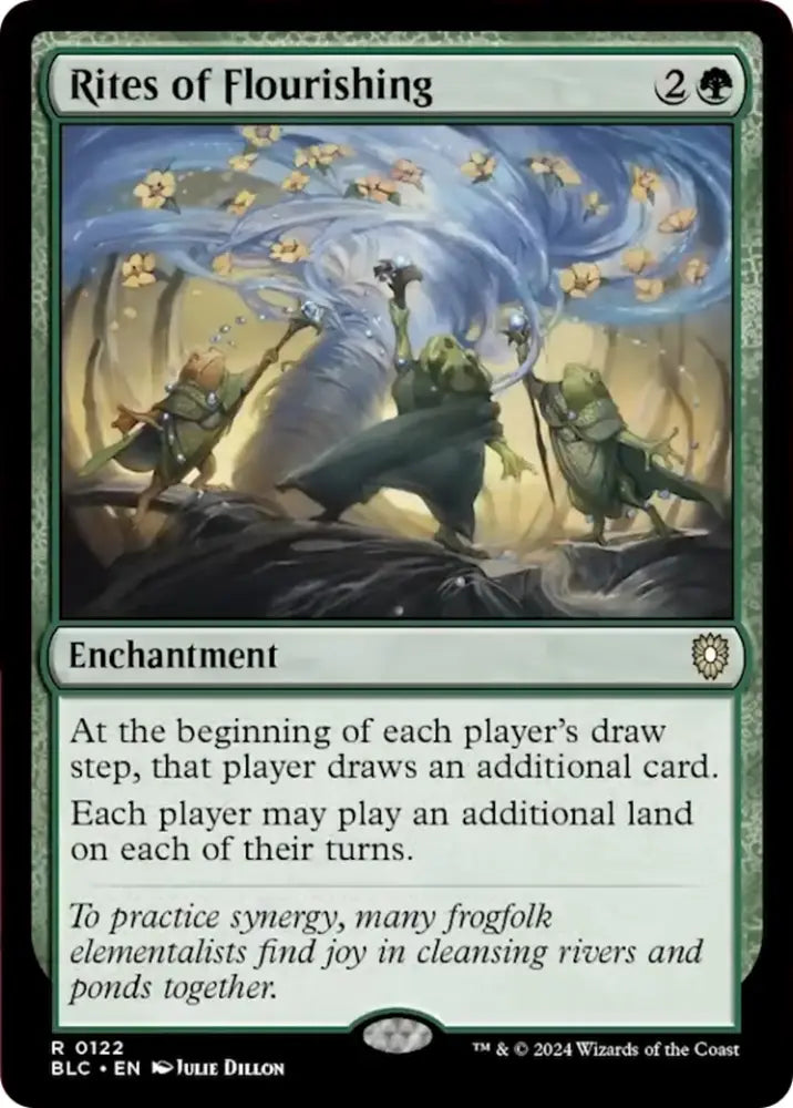 Rites of Flourishing [Bloomburrow Commander] - MTG Single