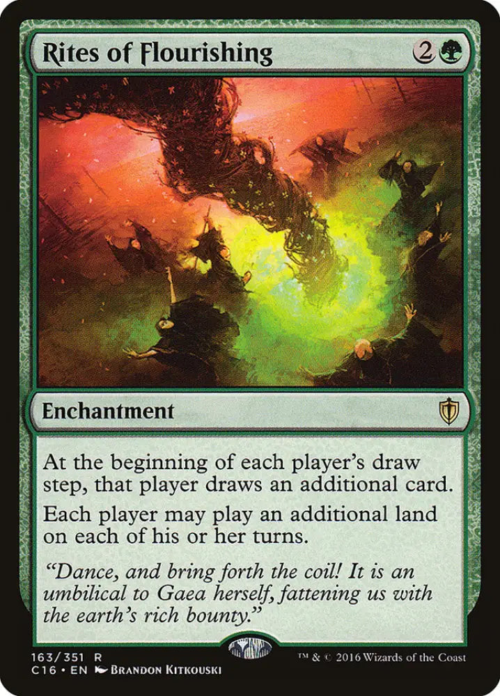 Rites of Flourishing [Commander 2016] - MTG Single
