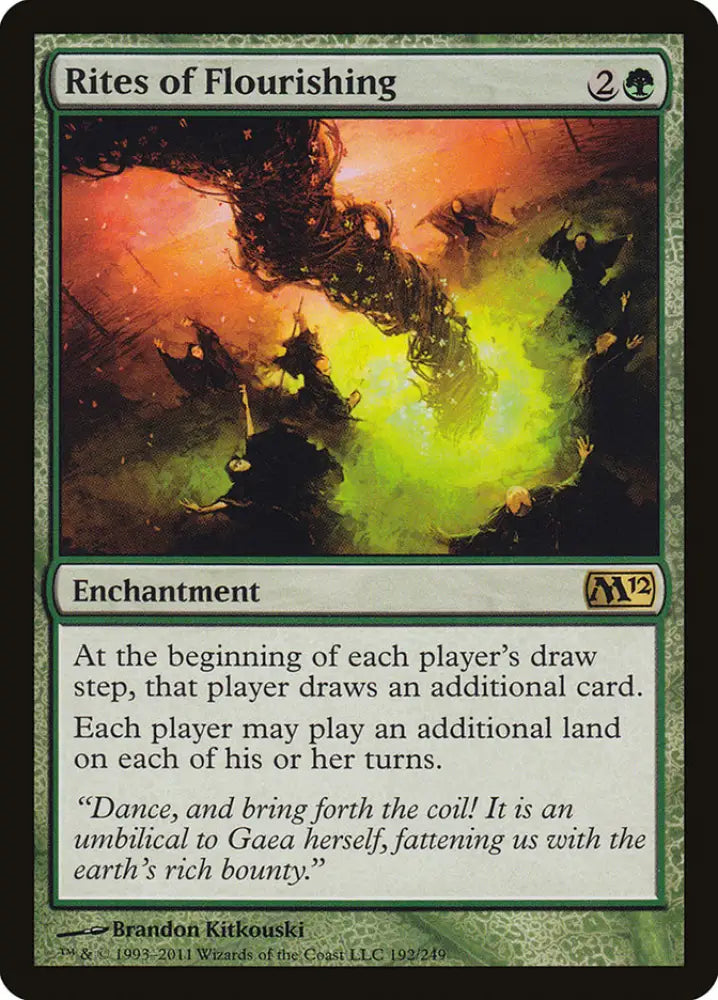 Rites of Flourishing [Magic 2012] - MTG Single