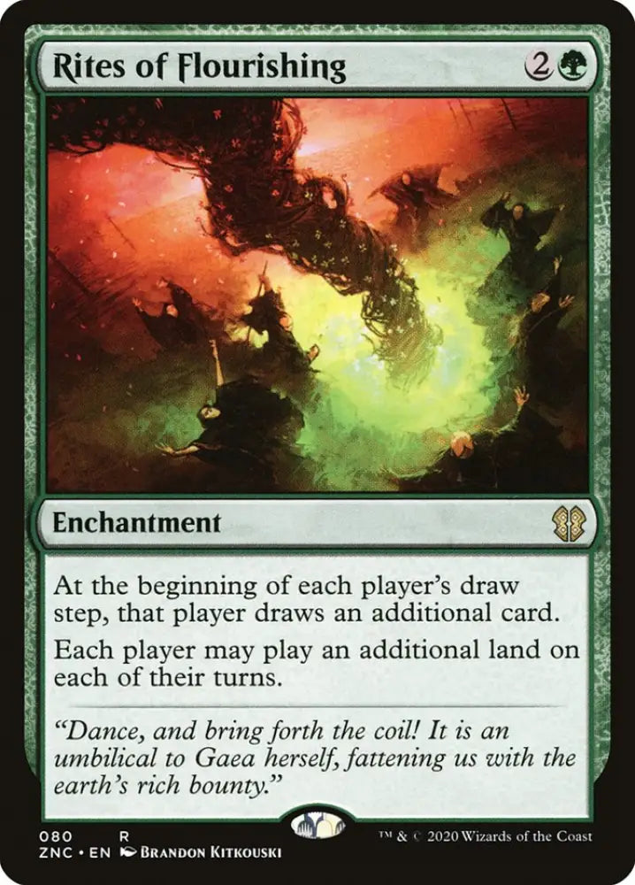 Rites of Flourishing [Zendikar Rising Commander] - MTG Single