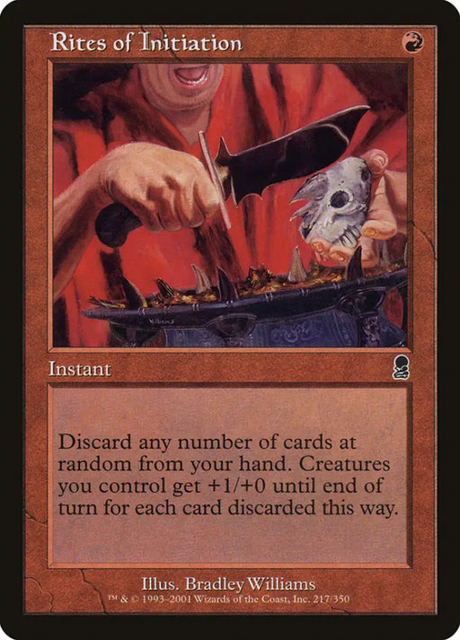 Rites of Initiation [Odyssey] - MTG Single