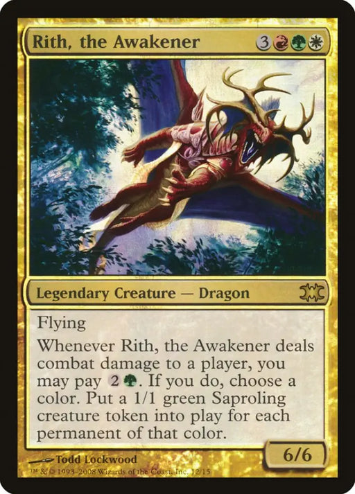 Rith the Awakener [From the Vault: Dragons] - MTG Single