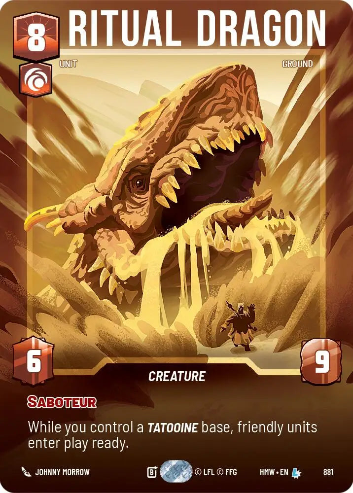 Ritual Dragon (Prestige Foil) (881) [Homeworlds]