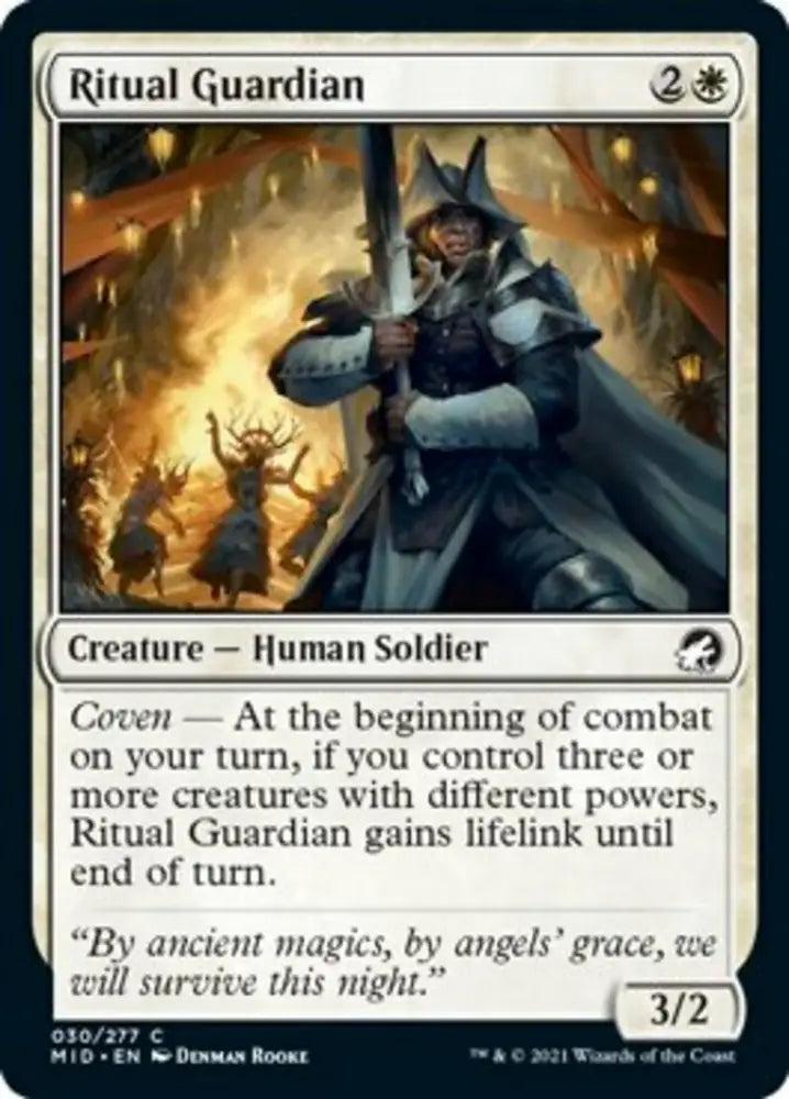 Ritual Guardian [Innistrad: Midnight Hunt] - MTG Single