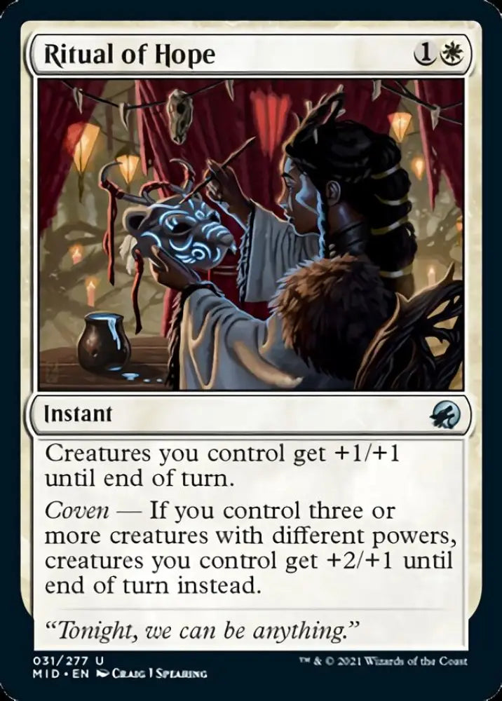 Ritual of Hope [Innistrad: Midnight Hunt] - MTG Single