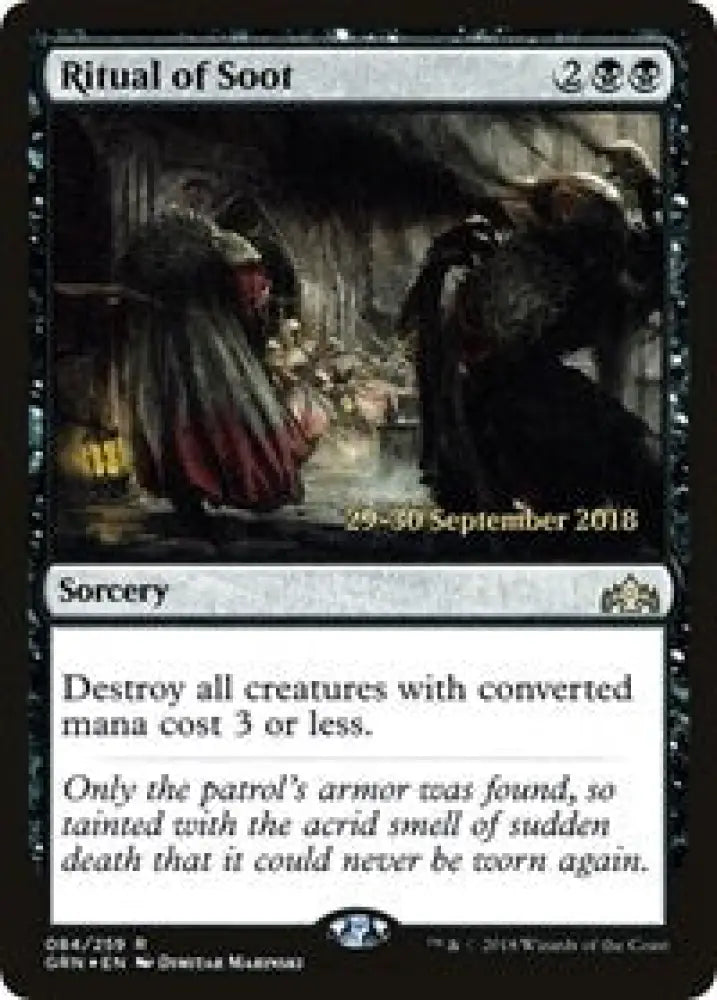 Ritual of Soot (84) [Prerelease Cards]