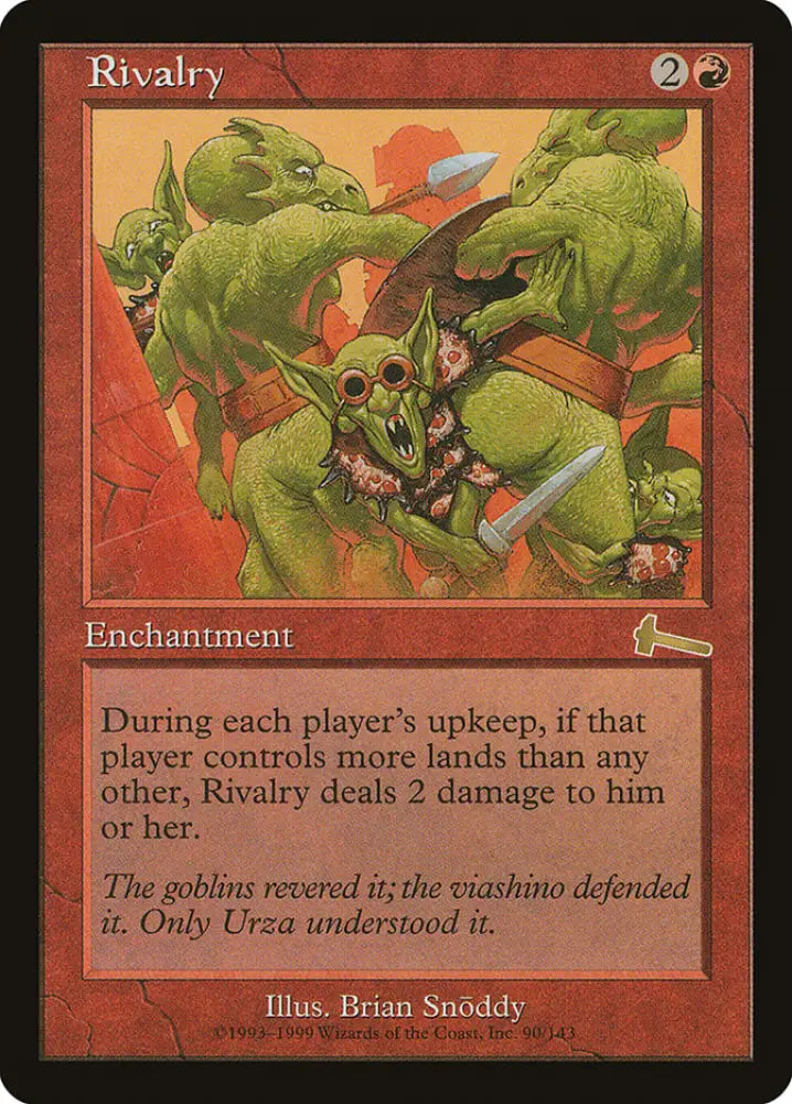 Rivalry [Urza’s Legacy] - MTG Single
