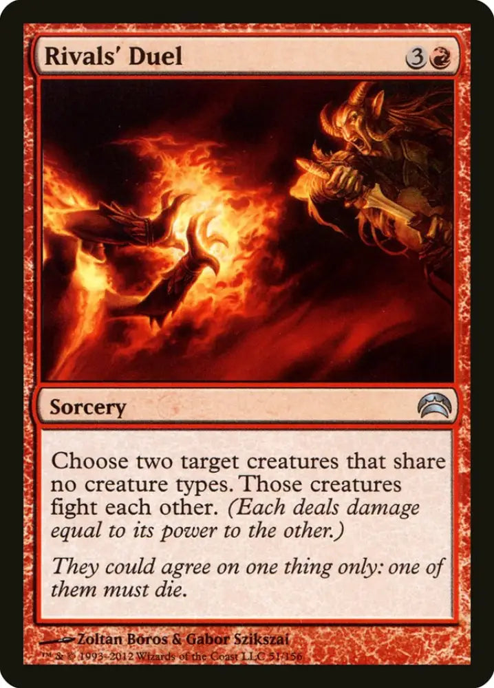 Rivals’ Duel [Planechase 2012] - MTG Single