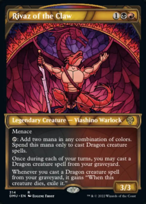 Rivaz of the Claw (Showcase) [Dominaria United] - MTG Single