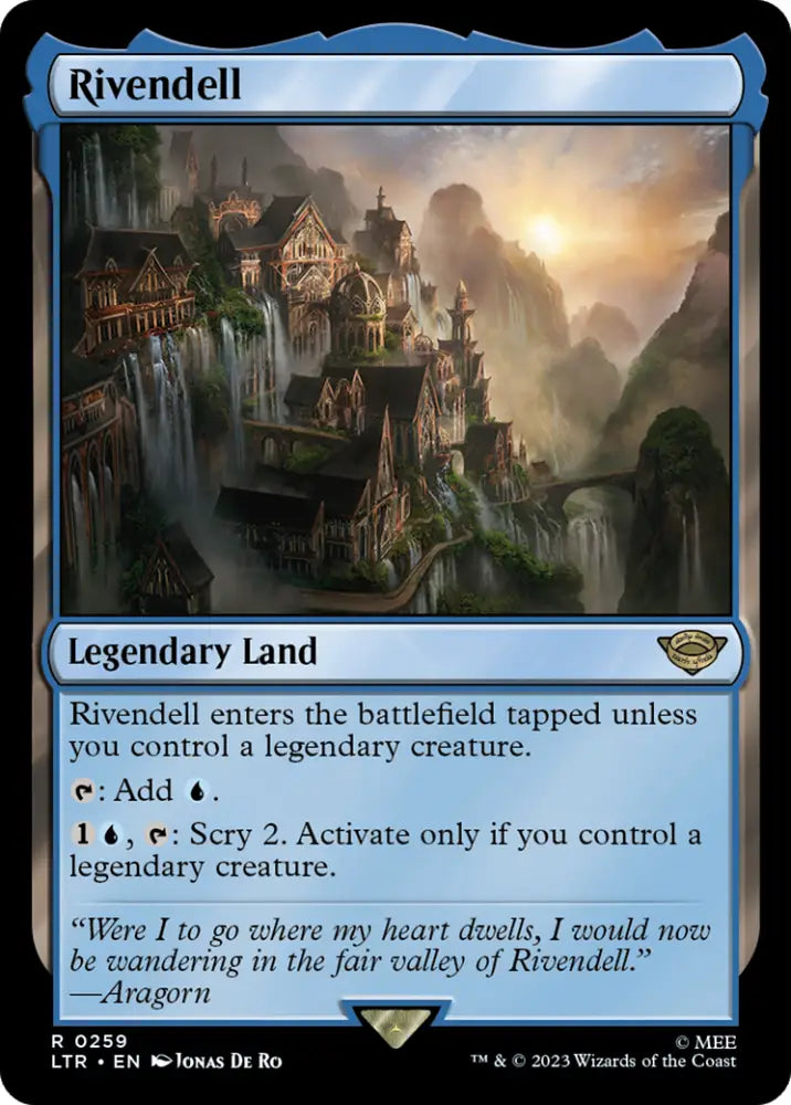Rivendell [The Lord of the Rings: Tales of Middle-Earth] - MTG Single