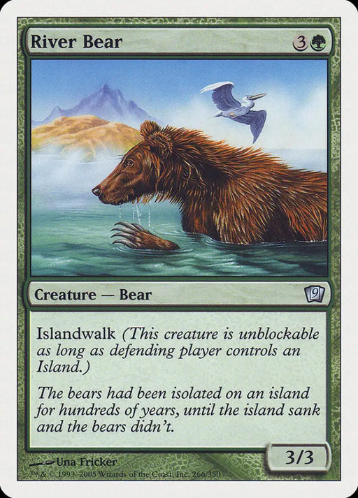 River Bear [Ninth Edition] - MTG Single