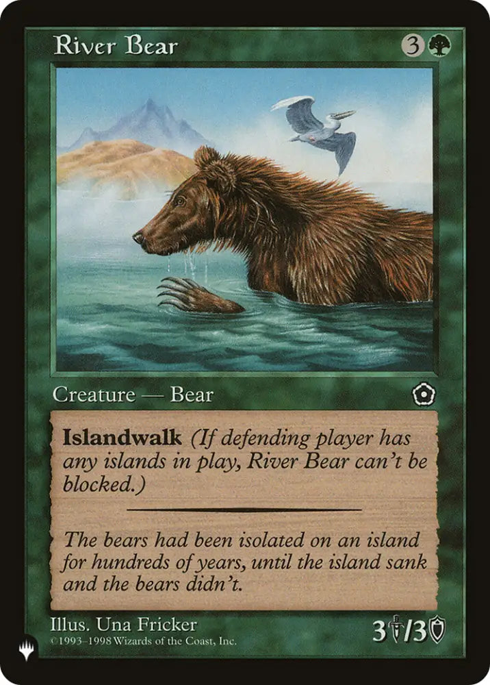 River Bear [The List] - MTG Single