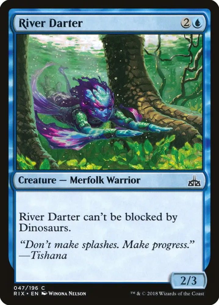 River Darter [Rivals of Ixalan] - MTG Single