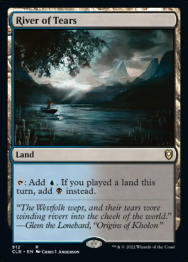 River of Tears [Commander Legends: Battle for Baldur’s Gate] - MTG Single