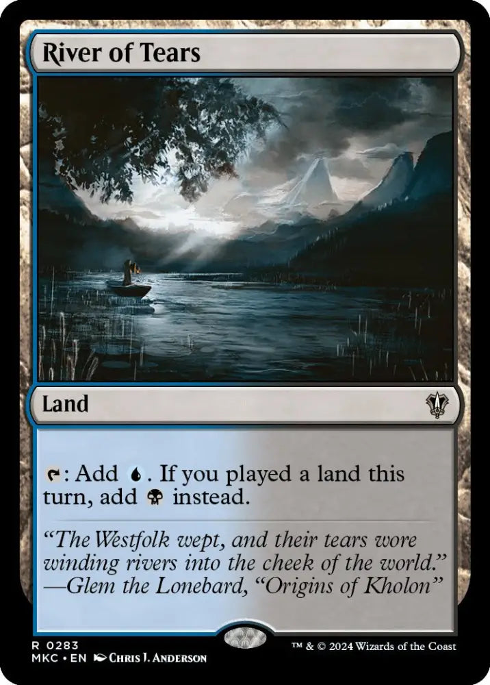 River of Tears [Murders at Karlov Manor Commander] - MTG Single