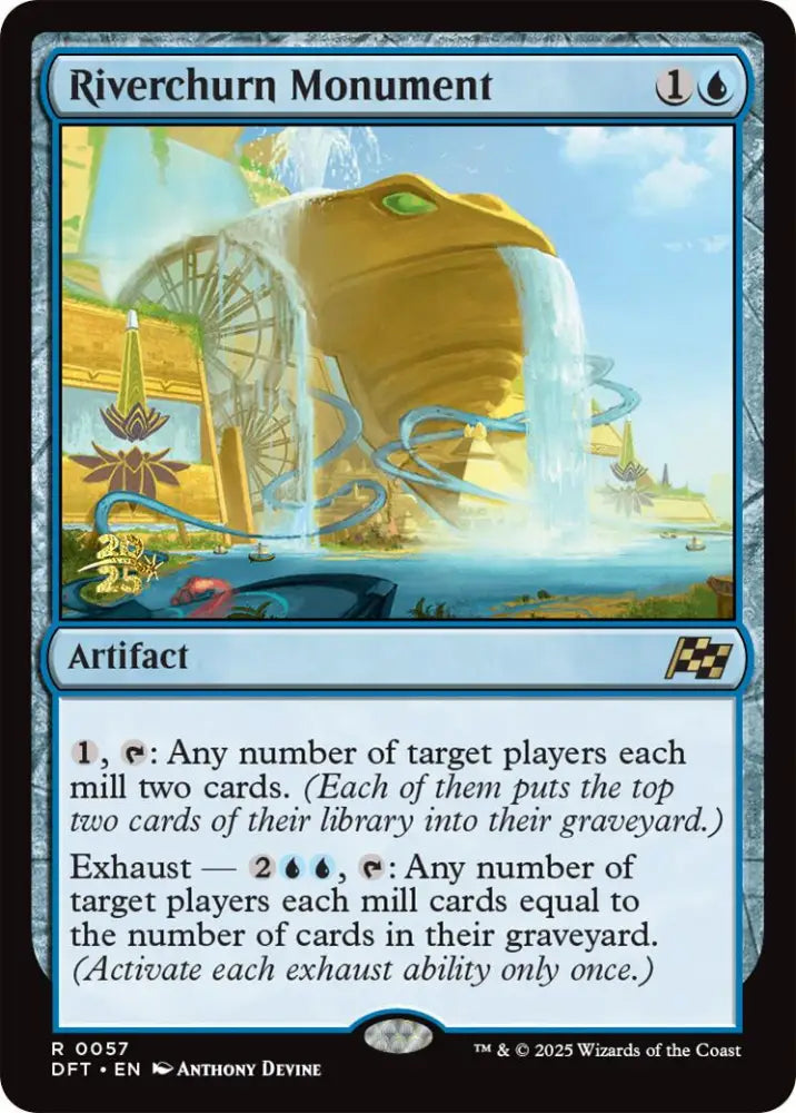 Riverchurn Monument [Aetherdrift Prerelease Promos] - MTG Single