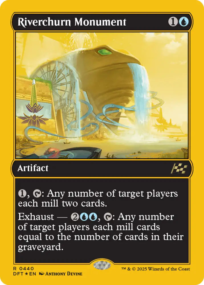 Riverchurn Monument (First-Place Foil) [Aetherdrift] - MTG Single