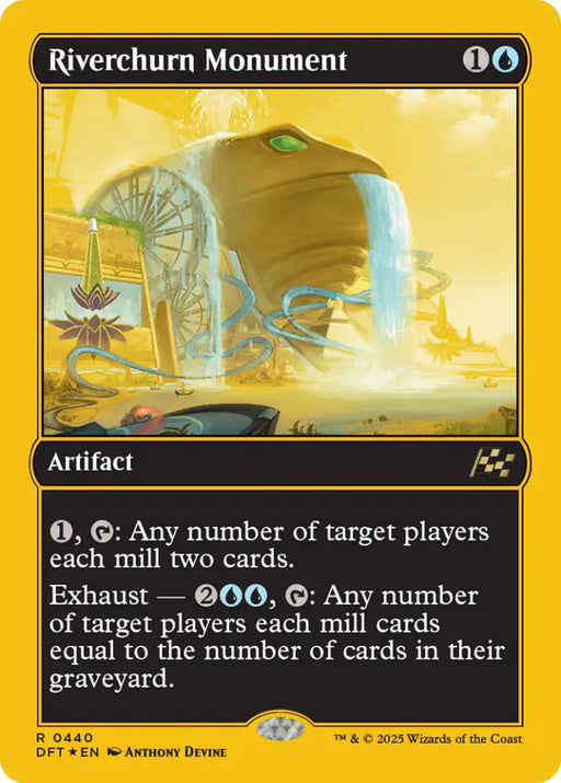 Riverchurn Monument (First-Place Foil) [Aetherdrift] - MTG Single