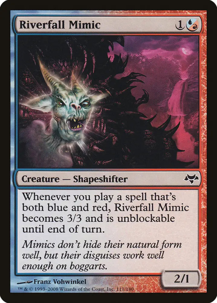 Riverfall Mimic [Eventide] - MTG Single