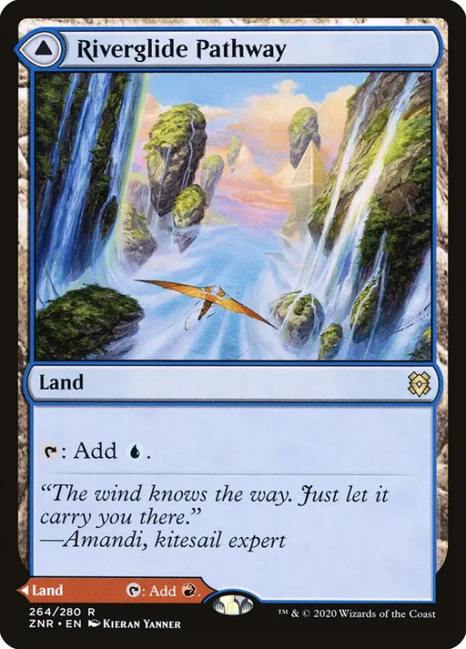 Riverglide Pathway // Lavaglide Pathway [Zendikar Rising] - MTG Single