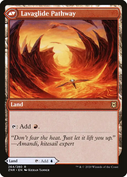 Riverglide Pathway // Lavaglide Pathway [Zendikar Rising] - MTG Single