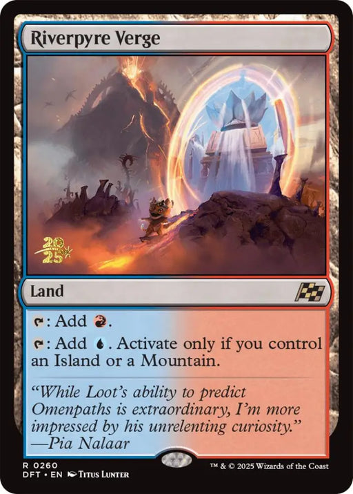 Riverpyre Verge [Aetherdrift Prerelease Promos] - MTG Single