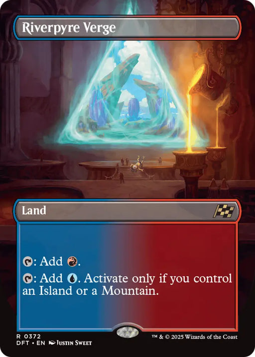 Riverpyre Verge (Borderless) [Aetherdrift] - MTG Single