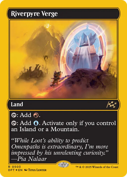 Riverpyre Verge (First-Place Foil) [Aetherdrift] - MTG Single