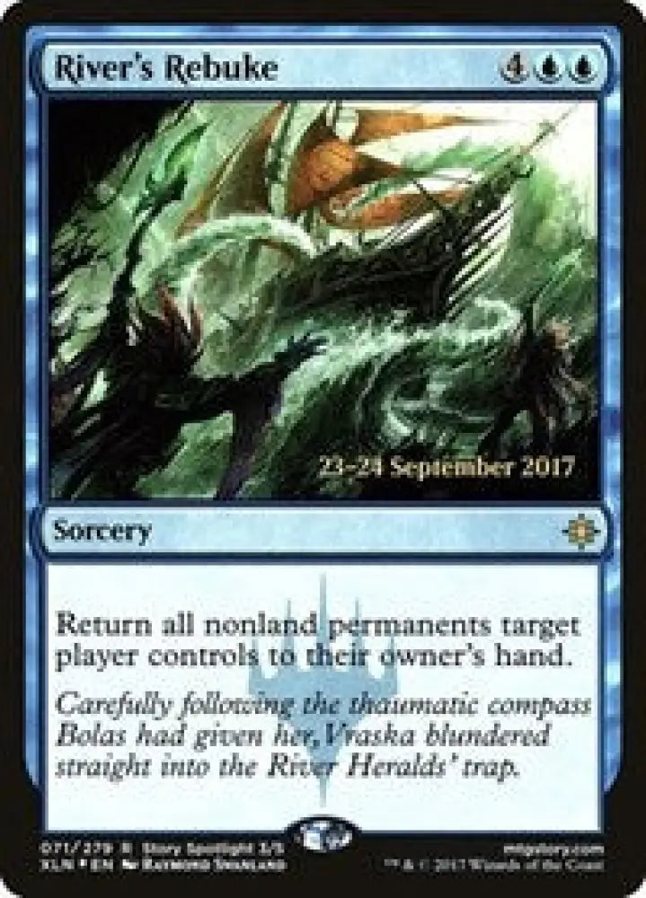 River's Rebuke (71) [Prerelease Cards]