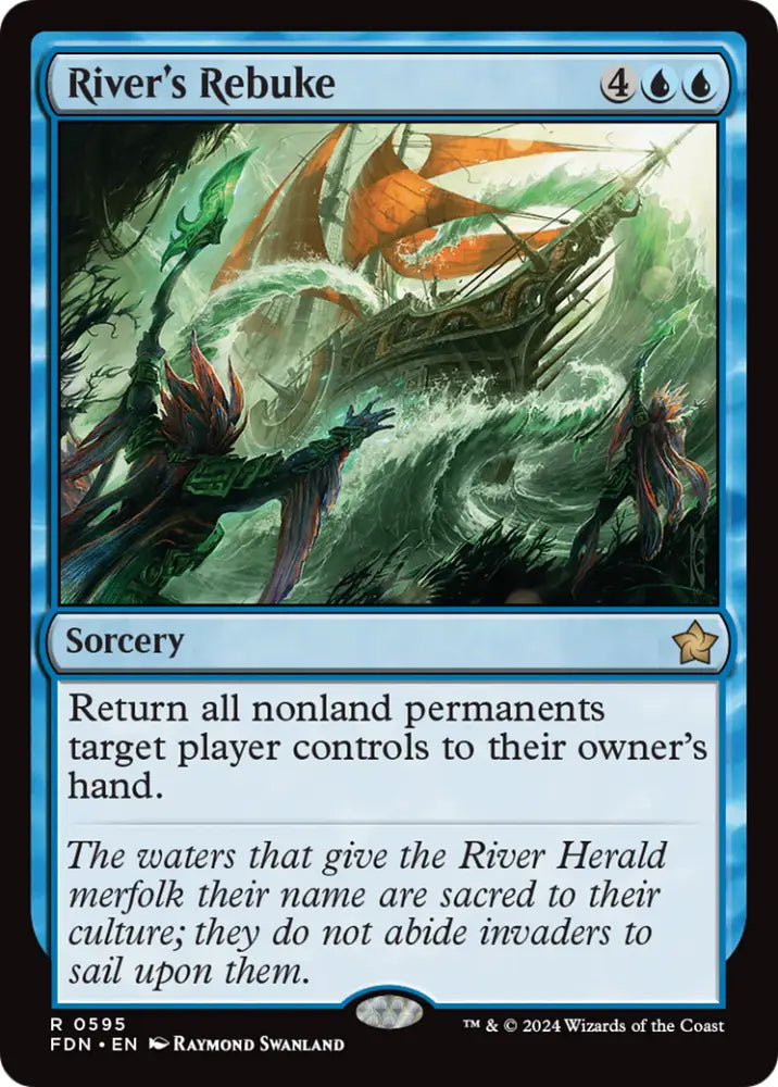 River’s Rebuke [Foundations] - MTG Single