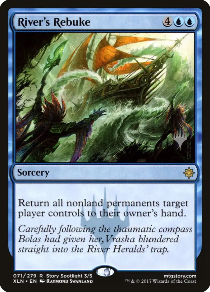 River’s Rebuke (Promo Pack) [Ixalan Promos] - MTG Single