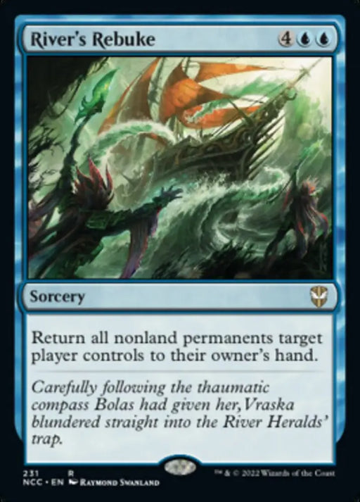 River’s Rebuke [Streets of New Capenna Commander] - MTG Single