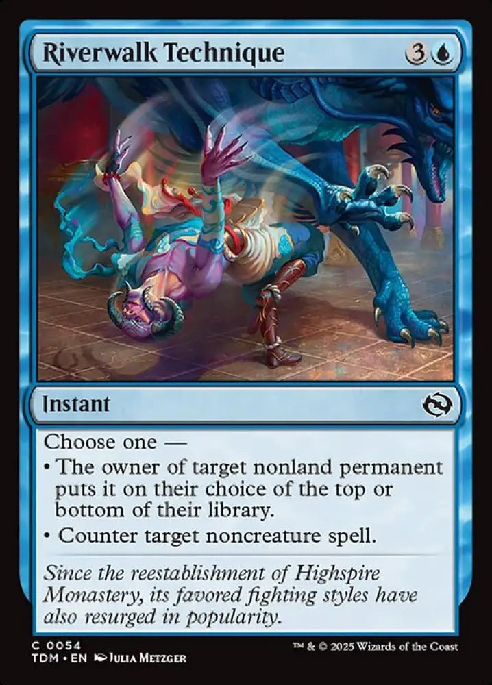 Riverwalk Technique (54) [Tarkir: Dragonstorm]
