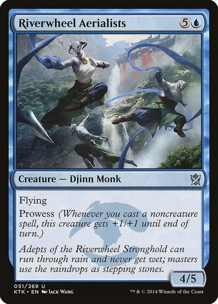 Riverwheel Aerialists [Khans of Tarkir] - MTG Single