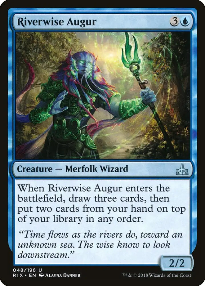 Riverwise Augur [Rivals of Ixalan] - MTG Single