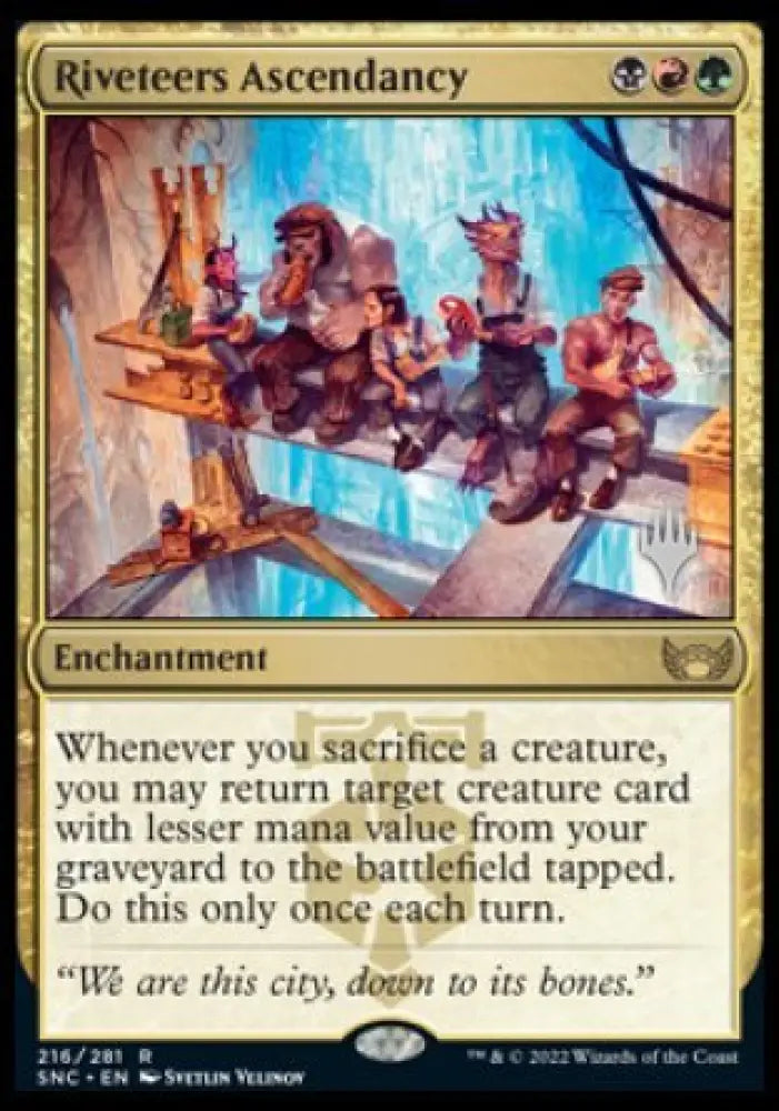 Riveteers Ascendancy (Promo Pack) [Streets of New Capenna Promos] - MTG Single
