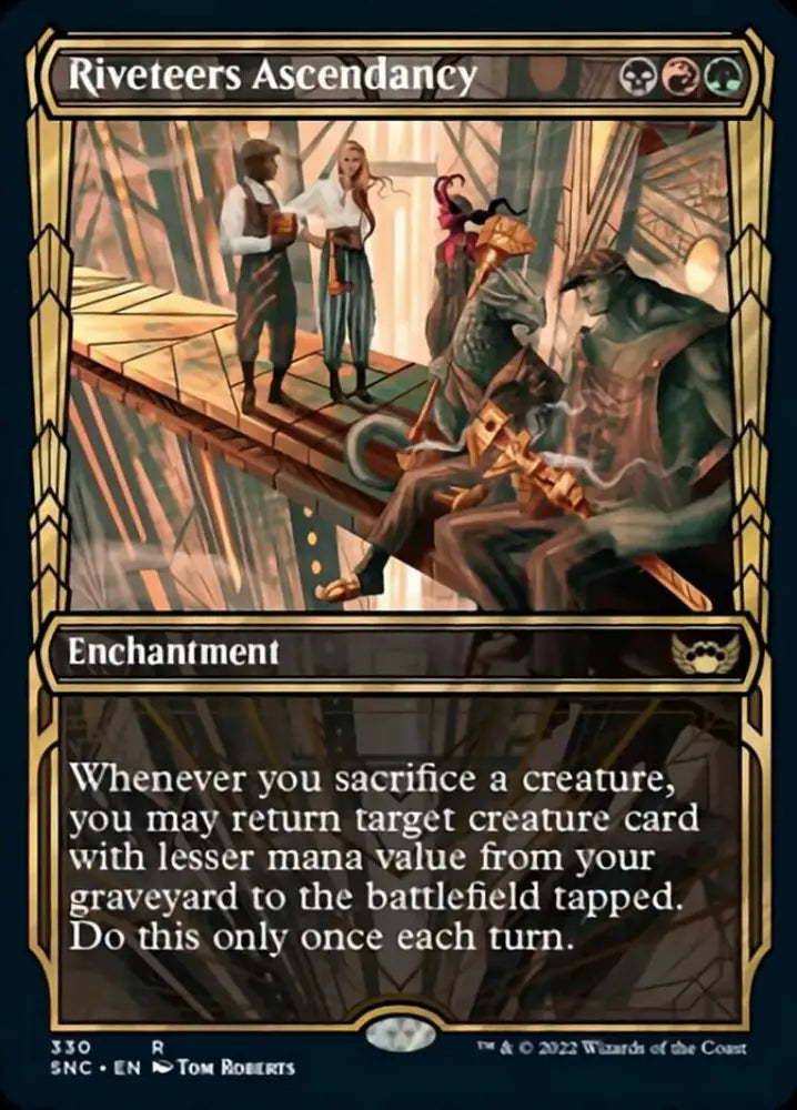 Riveteers Ascendancy (Showcase Golden Age) [Streets of New Capenna] - MTG Single