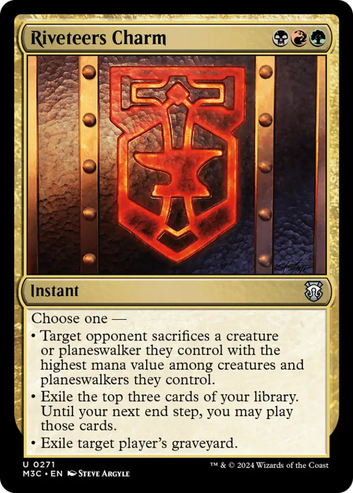 Riveteers Charm [Modern Horizons 3 Commander] - MTG Single