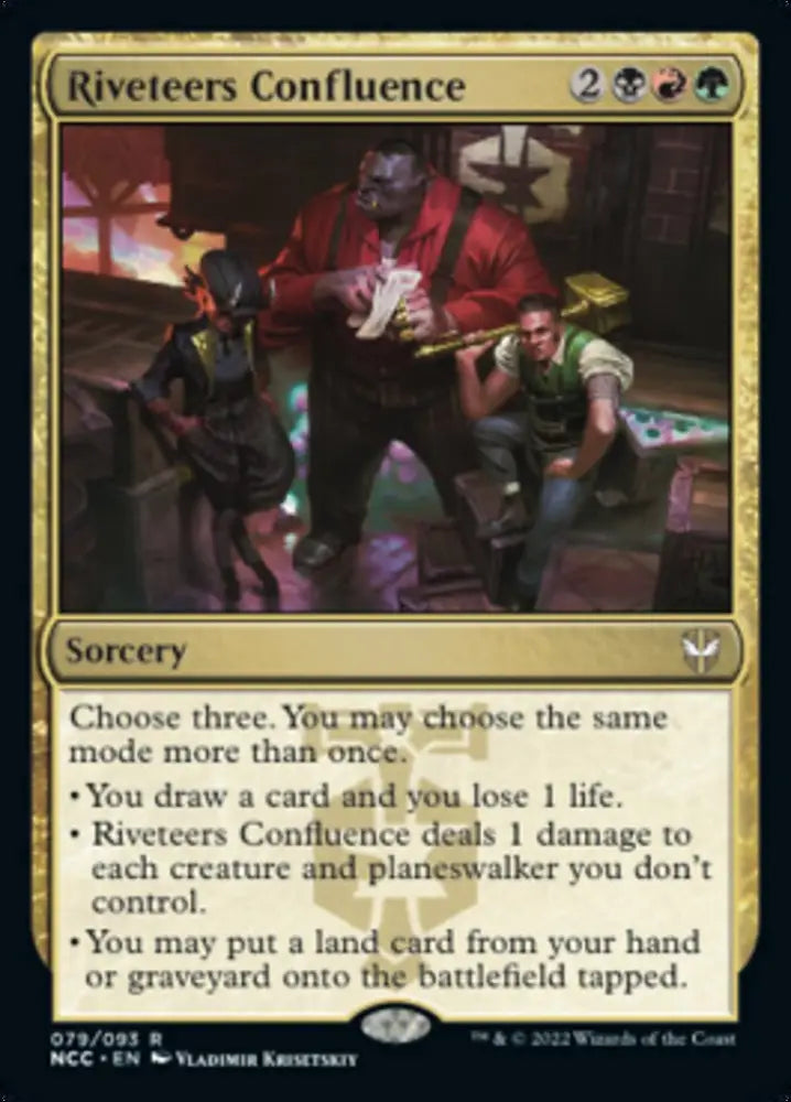 Riveteers Confluence [Streets of New Capenna Commander] - MTG Single