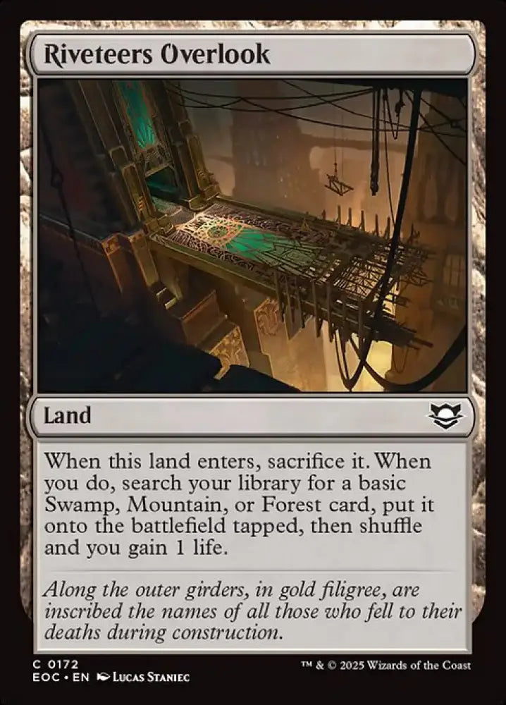 Riveteers Overlook (172) [Edge of Eternities Commander]